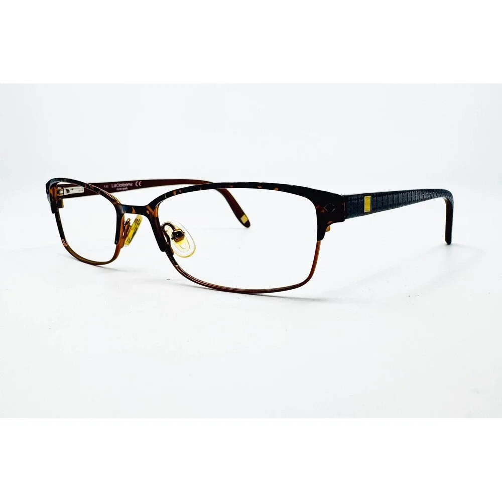 Liz Claiborne Eyeglasses Womens Brown Tortoise L367 0DC7 130 50-16-130